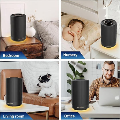 Jafanda Air Purifiers for Home Bedroom, True HEPA 13 Coverage 450 sqft - Image 2