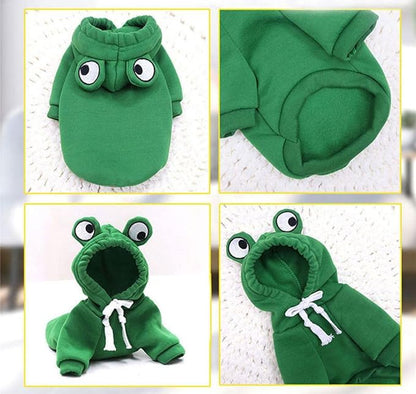 Warm Dog Winter Clothes Cute Fruit Dog Coat Hoodies Fleece Pet Dogs Costume - Image 6