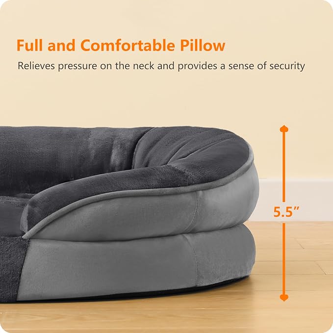 Dwanton Orthopedic Dog Bed for Medium Dogs - Image 8