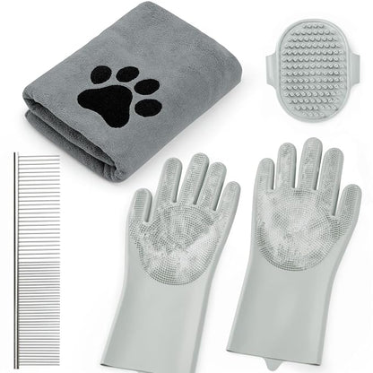 Pet Shower & Bath Supplies，Dog Shampoo Brush Set by Unknown