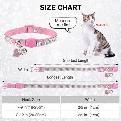Rhinestone Cat Collar Breakaway - Image 2