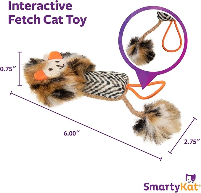 SmartyKat Instincts Prideful Player HappyNip Launch & Chase Cat Toy - Image 3