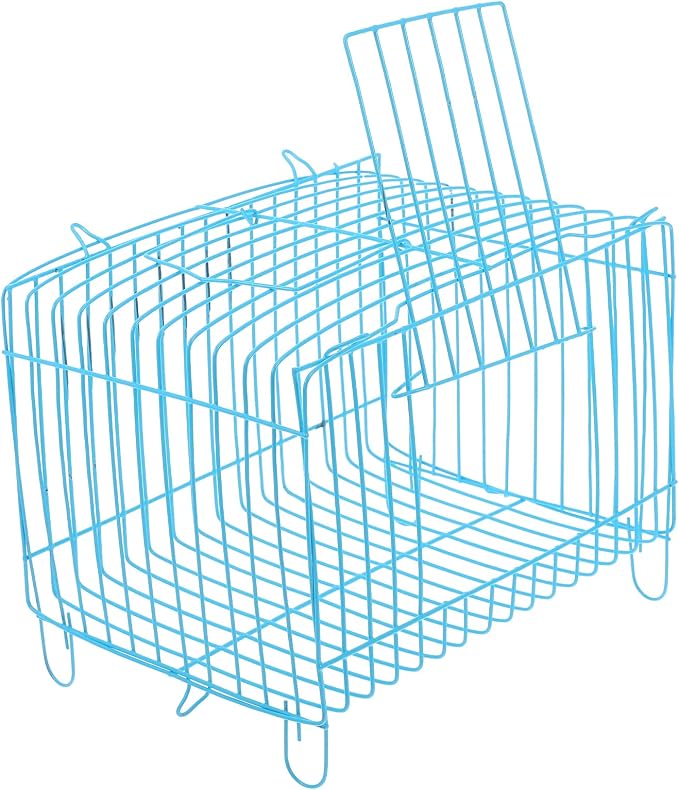 Kisangel Metal Bird Travel Cage Small Bird Cage Portable Carrier Storage s by Kisangel