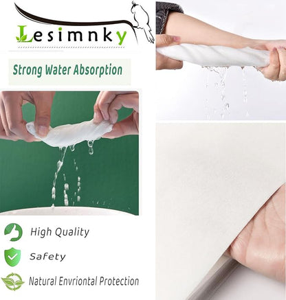 100pcs Bird Cage Liner Papers, 11×20in Big Size Disposable Non-Woven Cage Paper - Image 4