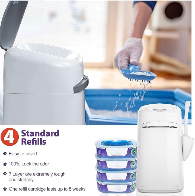 Double Pack Cat Litter Refills by AMAZINK Compatible - Image 4