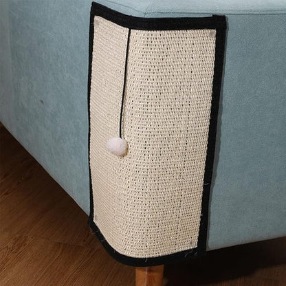 HAOZAIKEJI Cat Scratcher Mat Sofa Protector Natural Sisal Cat Scratching Mat by Unknown