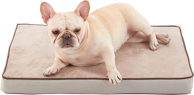 Orthopedic Memory Foam Dog Bed, Cooling Dog Beds by ABETTERLIFEWITHPET