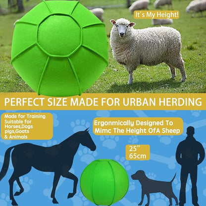 Herding Ball for Dogs, Dual Layered Herding Dog Ball Set for Australian Shepherd - Image 5