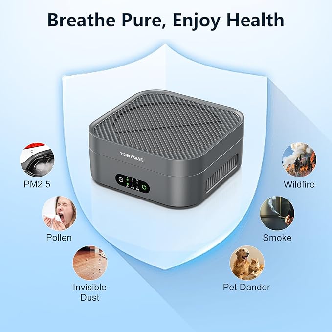 Air Purifiers for Home 600 Sq.Ft, TDBYWAE H13 True HEPA Air Purifier - Image 6