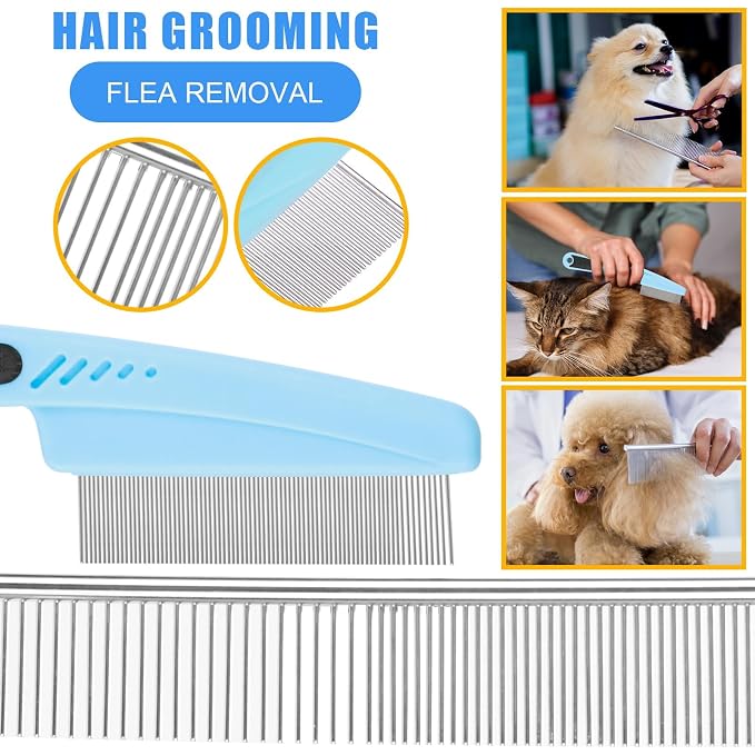 Dog Brush & Grooming Kit – 9-Piece Pet Brush & Deshedding Set - Image 6