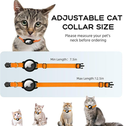 AirTag Cat Collars, Stretchy Collar - Image 3