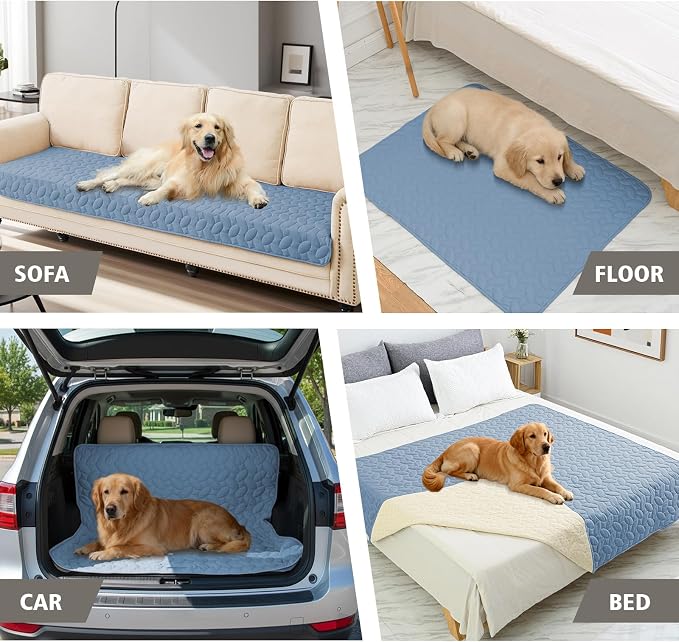 Ameritex Waterproof Pet Bed Cover Anti-Slip Dog Bed Blanket - Image 3