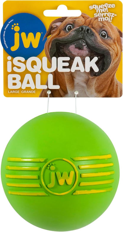 JW Pet Dog iSqueak Ball Dog Toy - Image 2