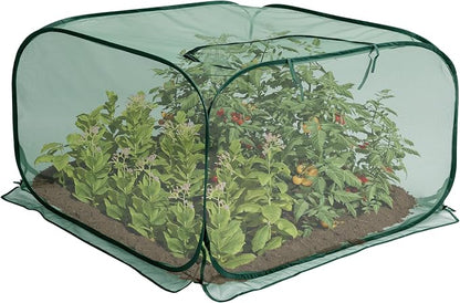 35" x 35" x 27.5" Pop Up Mesh Plant Cover, Foldable Plant Protector Mesh Plant by PurpleStar