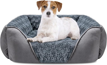 INVENHO Dog Bed Medium Size Dog, Orthopedic Warming Soft Calming Sleeping Puppy by INVENHO