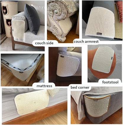 2PCS Cat Scratcher Mat Sofa Protector Natural Sisal Cat Scratching Mat Cat - Image 7