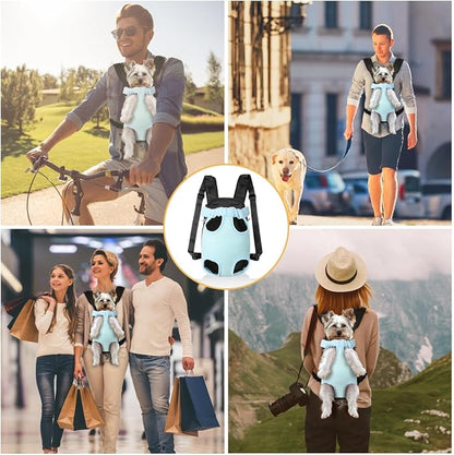 YUDODO Pet Dog Carrier Backpack Adjustable Dog Front Carrier, Legs Out Easy-Fit - Image 5