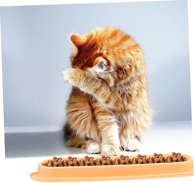POPETPOP Household Skid Pet Bowl Portable Kitten Bowl - Image 6
