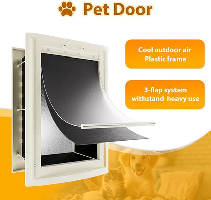 mestyl Dog Door for Wall, Pet Door, Doggie Door - Image 4