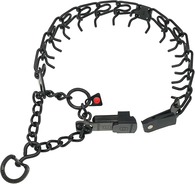 Herm Sprenger Black Stainless Steel Dog Collar - Image 6