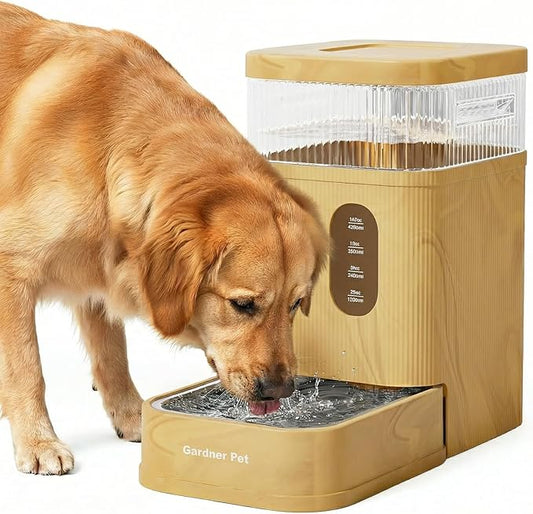 Gardner Pet 2.2 Gallon Automatic Dog Water Bowl Dispenser 8.5L Gravity Water by GardnerPet