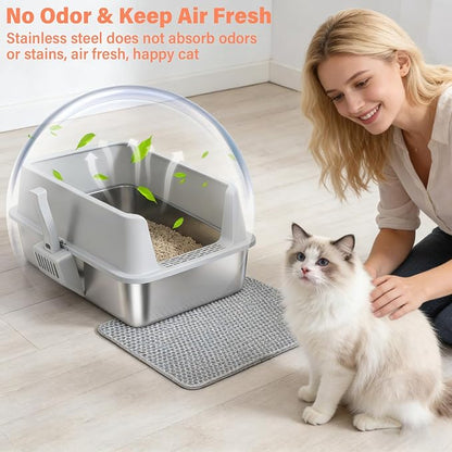 Stainless Steel Cat Litter Box - Image 7