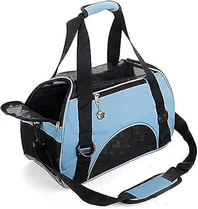 Cat Carrier, Soft-Sided Pet Travel Carrier by ZaneSun