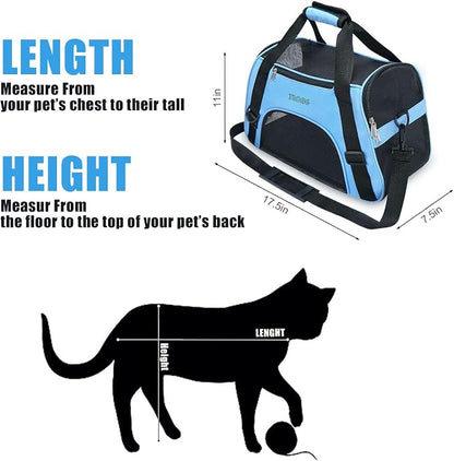 YLONG Airline Approved Pet Carrier, Soft-Sided Pet Travel Carrier - Image 4