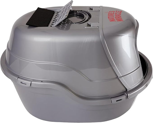 Nature’s Miracle Hooded Flip Top Litter Box - Image 2