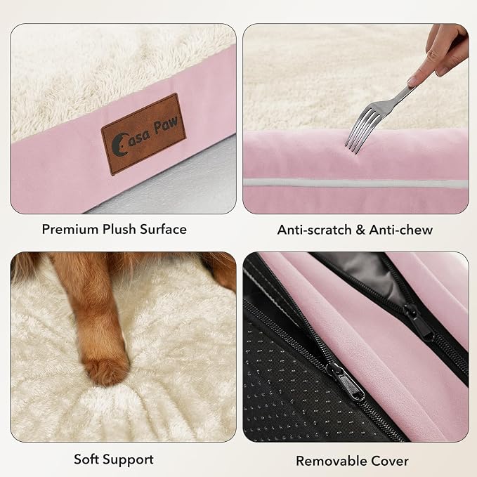 Orthopedic Dog Beds for Extra Large Dogs, Waterproof Egg Crate Foam XL Dog Bed - Image 7