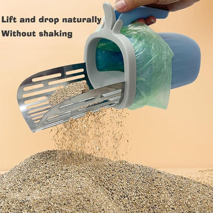 Cat Litter Scoop, Large Capacity Mess-Free Cat Litter Scooper - Image 2