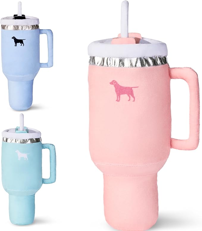 Pup Cup Tumbler Dog Toy – Cute Girl Dog Toy, Easter & Birthday Gift, - Image 8