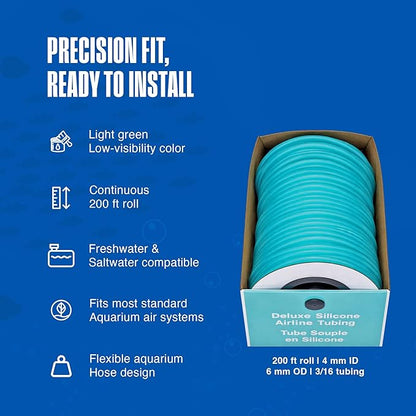 PENN PLAX deluxe silicone airline tubing 200 feet long - Image 4