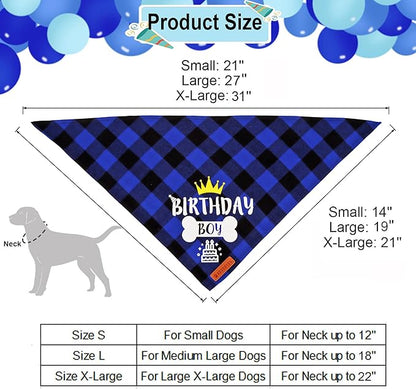 ADOGGYGO Dog Birthday Hat Bandana - Image 4