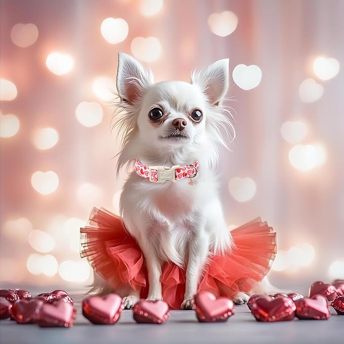 Valentines Dog Collar for Small Dogs - Image 7