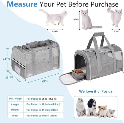Large Cat Carrier Dog Carrier, Pet Carrier - Image 4