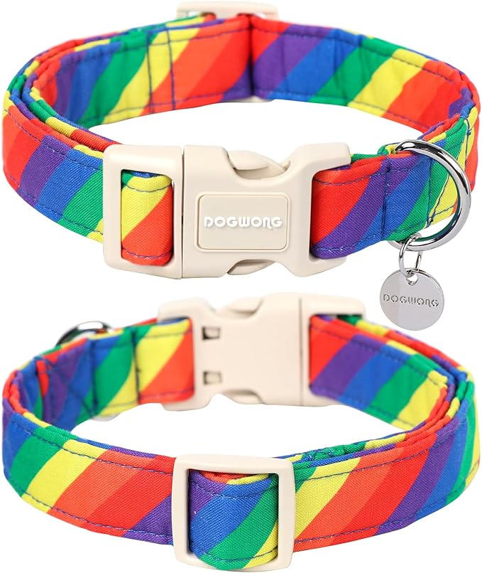 DOGWONG Rainbow Dog Collar - Image 2