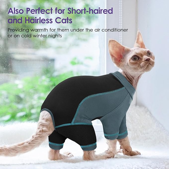 SUNFURA Hair Sticky Cat Clothes, Cat Sweater - Image 7