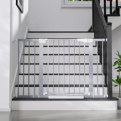 Cumbor 29.7-48" Baby Gate for Stairs, Mom's Choice Awards Winner-Dog Gates for by Cumbor