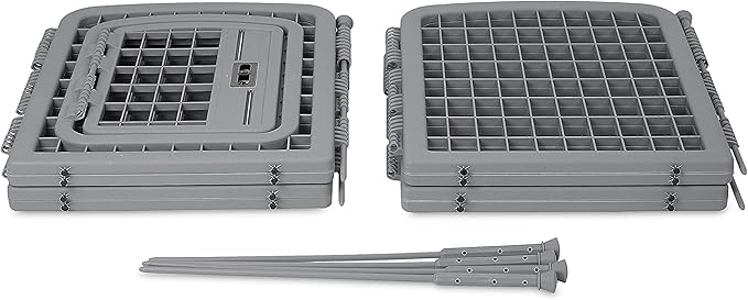 Amazon Basics 8-Panel Octagonal Plastic Dog Playpen, Indoor/Outdoor Pet Fence - Image 6