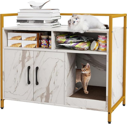 Giantex Cat Litter Box Enclosure by Giantex