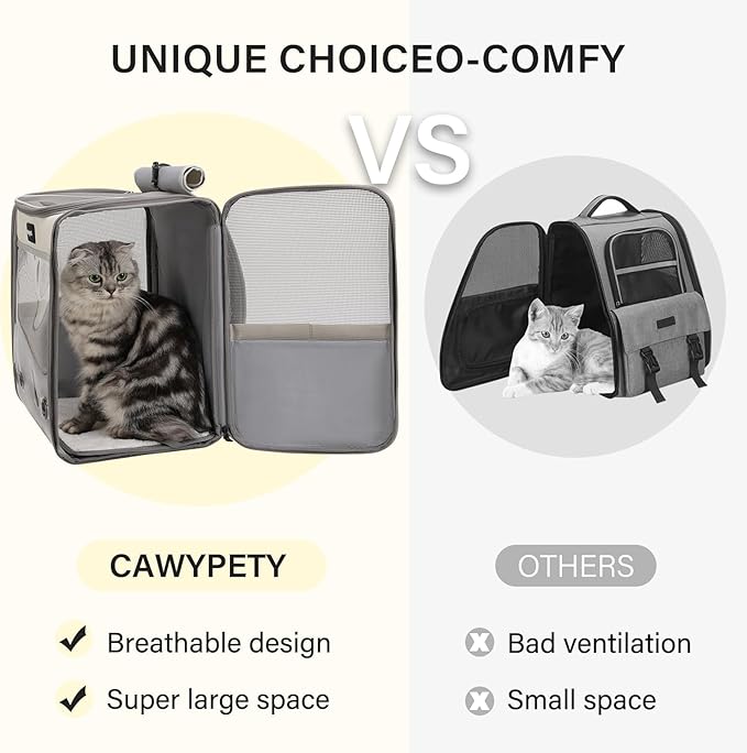 Cat Carrier Backpack, Cat Carrier - Image 6
