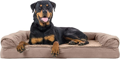 Furhaven Orthopedic Dog Bed for Large Dogs w/ Removable Bolsters & Washable by FurHaven