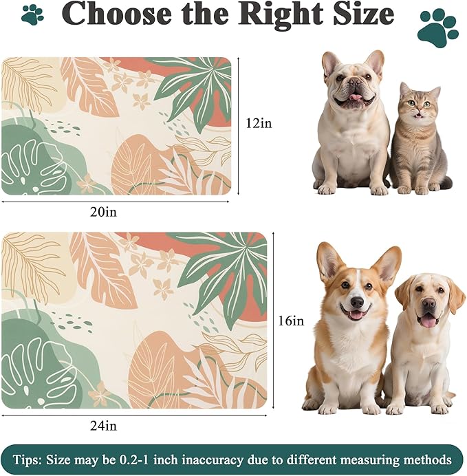 Topotdor Boho Dog Food Mat - Image 6