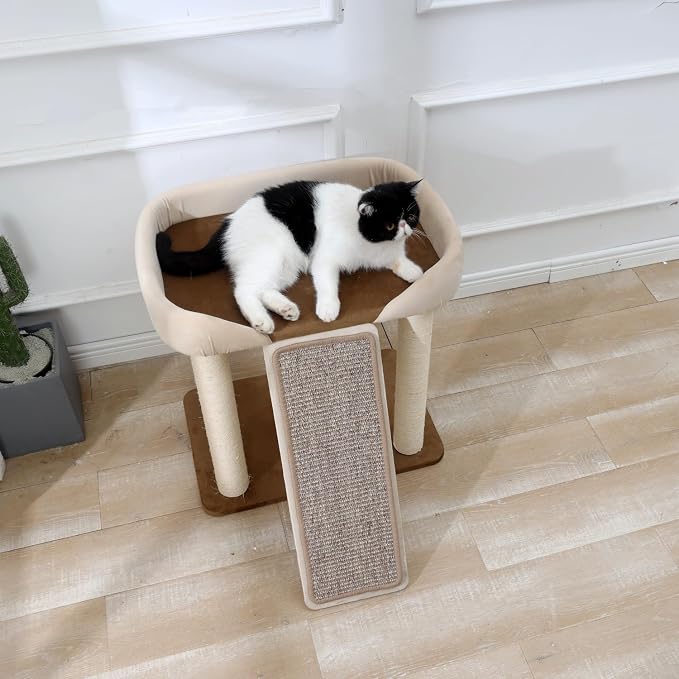SHENGOCASE Modern Cat Tree Tower, Extra Large Platform Couch Sofa Bed - Image 7