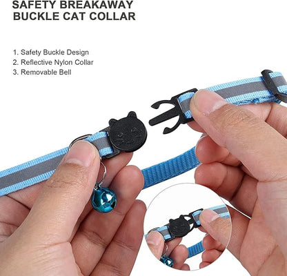 18Pcs Reflective Cat ID Collars - Image 3