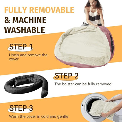 Orthopedic Waterproof Large Memory Foam Dog Bed: Washable Dog Bed - Image 5