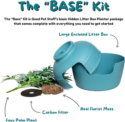 Good Pet Stuff Hidden Litter Box Planter, Decorative Cat Litter Enclosure - Image 6