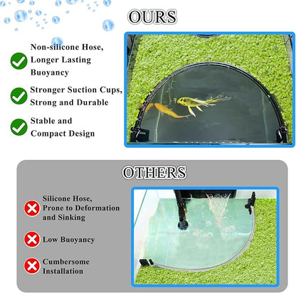 Floating Plant Corral for Aquarium, Fish Tank Accessories to Protects Duckweed - Image 5