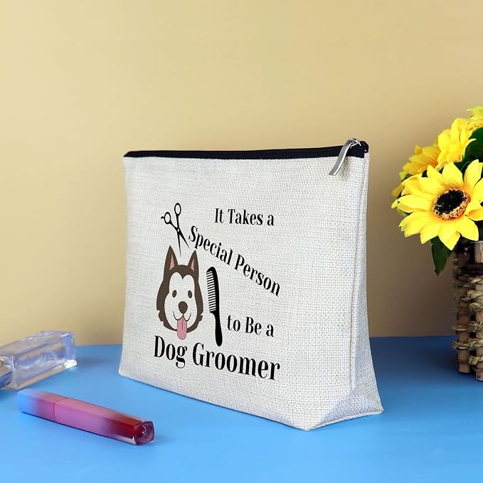 Dog Groomer Gift Makeup Bag Pet Grooming Gifts Cosmetic Bag Dogs Hairdresser - Image 6